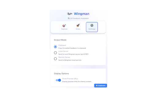 Wingman :: Capture a screenshot or screen recording and file a clean Trello card.