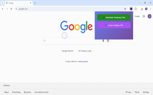 Mouse Highlight & Annotation Tool :: Highlight your cursor and draw temporary annotations on any webpage. Perfect for presentations, demos, and screen sharing.