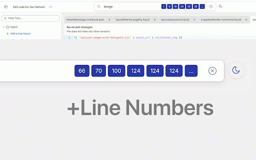 Shopify Code / Theme Search - Free & Fast :: Easily search through Shopify theme code editor files