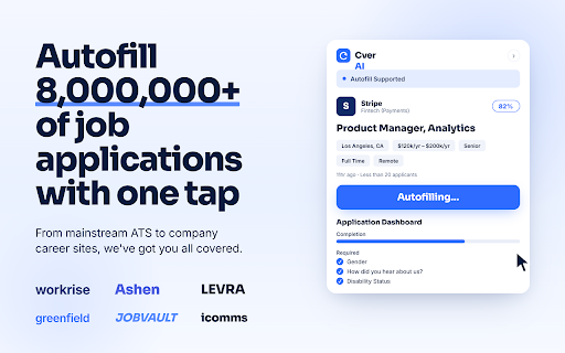 Cver AI Auto-Apply :: Automatically fill and submit job applications powered by Gemini AI.