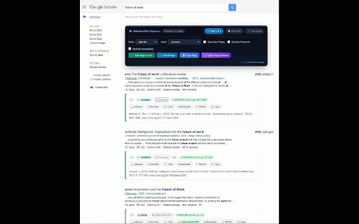ScholarCite Express - Google Scholar Suite & LLM Exporter :: Instant inline citations, abstracts, publication type filters & LLM research exports on Google Scholar.