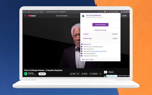 AI Voice Detector :: Detect if an audio was generated by an AI voice or real voice