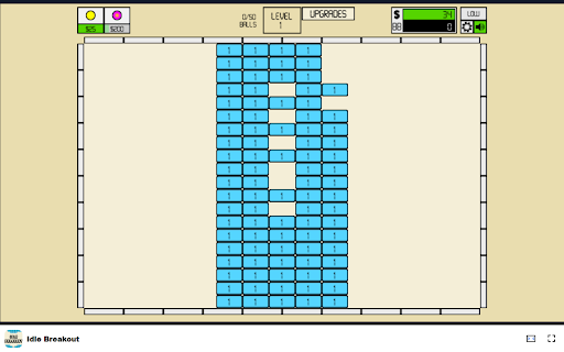 Idle Breakout - Click bricks to earn money and unleash powerful balls! :: Experience classic Breakout in an idle format! Upgrade your balls and break bricks effortlessly.