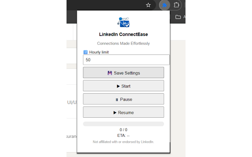 LinkedIn ConnectEase :: Connections made effortlessly. Safely manage LinkedIn invitations.