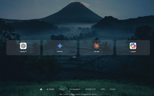 ManiX - New Tab :: The X factor for Your Needs - A personalized new tab experience