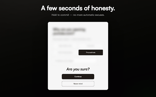 Naze: Mindful Website Blocker :: A mindful social media blocker and focus extension: pause, state why, set a time limit, and stop mindless browsing