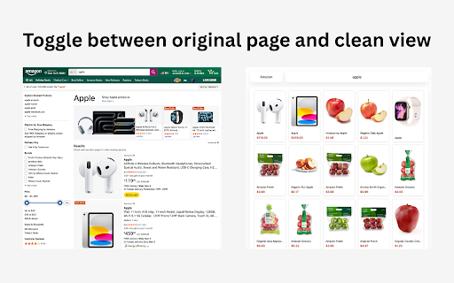 TrailShopper – Clean Grid View for Amazon & Walmart :: Compare and browse Amazon and Walmart in a clean, distraction-free shopping layout.