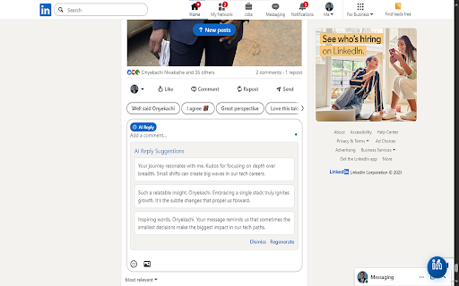 LIA - LinkedIn Intelligent Assistant :: AI-powered assistant for LinkedIn posts and comments. Generate, edit, improve and enhance your LinkedIn presence with ease.