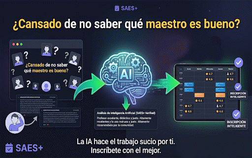 SAES+ (Generador de Horarios) :: Genera combinaciones de horarios sin conflictos desde el SAES IPN. Selecciona materias y encuentra tu horario ideal.
