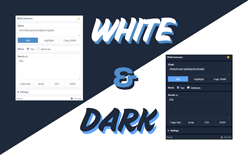 XPath Extractor :: Extract text and attributes from web elements using XPath. Test, highlight, and export data effortlessly.