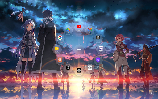 Anime Aura New Tab :: Anime-inspired new tab experience with rotating backgrounds, quick-access shortcuts, and a cinematic live wallpaper feel.