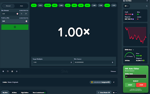 DUL Auto Clicker :: Auto clicker for Stake