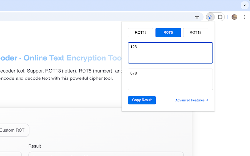ROT13 Decoder :: Instantly encode/decode text using ROT13, ROT5, or ROT18.