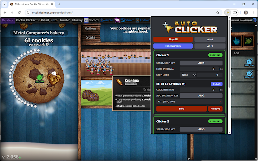 Auto Clicker :: The trusted Playsaurus Auto Clicker, now as a Chrome extension.