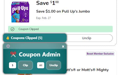 Coupon Admin :: Coupon Admin is a tool to automatically clip digital coupons to help you save time and spend less!