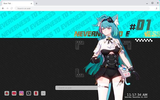 NTE Mint Game Anime Live Wallpaper :: Experience vibrant anime-themed live wallpapers with NTE Mint Game, bringing your new tab to life in stunning HD quality!