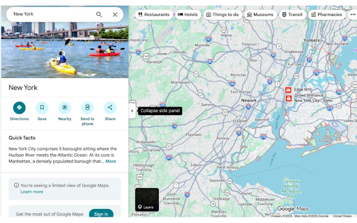 Search in Google Maps :: Right-click selected text to search it in Google Maps.