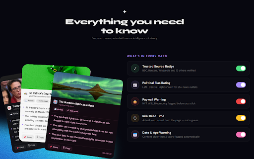 Glance — AI Search Previews :: Hover any search result for an instant AI summary. No clicking. No switching tabs. Just hover.