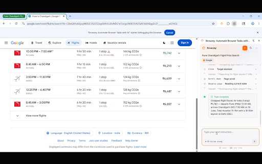 Browzey: Automate Browser Tasks with AI :: AI companion for browser automation in Chrome. Navigates sites, fills forms, extracts data & runs workflows in natural language.