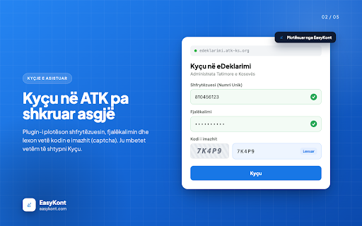 EasyKont Plugin :: EasyKont Plugin is a companion tool for EasyKont, an accounting platform for accountants in Kosovo. It automates repetitive work on…