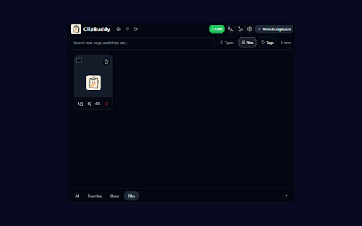ClipBuddy - Clipboard History Manager (Fast, Secure & Reliable) :: Secure clipboard history manager. Track, search, paste with tags, folders, shortcuts, and sensitive data protection.