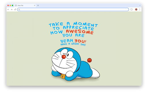 Doraemon Wallpapers New Tab - Cartoon Wallpaper :: This Doraemon wallpaper features the robot cat in HD. Doraemon Cartoon wallpaper for Nobita and gadget cat fans.
