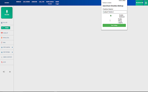 Telesero Auto-Pauser :: Automatically checks the 'PAUSE AGENT DIALING' checkbox on Telesero Suite platforms to streamline agent workflow.