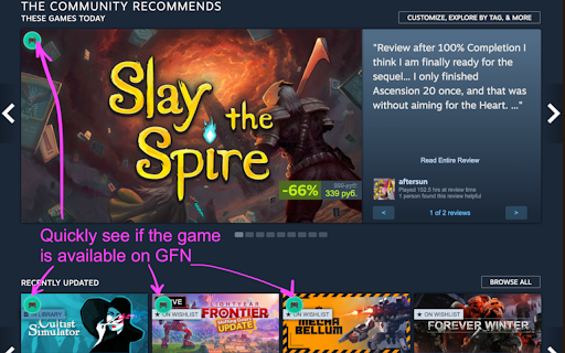 GeForce Now Checker for Steam :: Shows if Steam games are available on GeForce Now with direct links