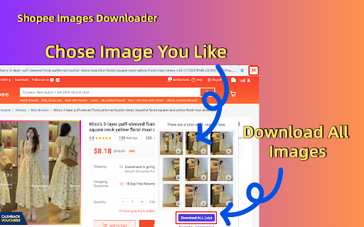 Shopee Image Downloader :: One-click download of Shopee product images, supports single and batch download of HD images.