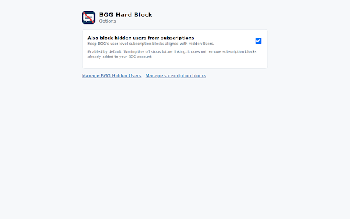 BGG Hard Block :: Hard-removes hidden users from BGG discussions, hides their feed avatars, and optionally links subscription blocks.