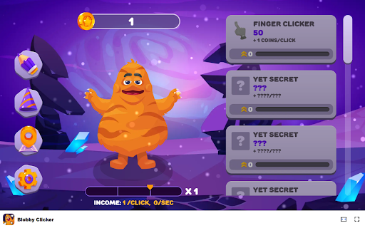 Blobby Clicker - Click to earn money and upgrade your Blobby! :: Raise your Blobby and earn coins in this addictive offline clicker game!