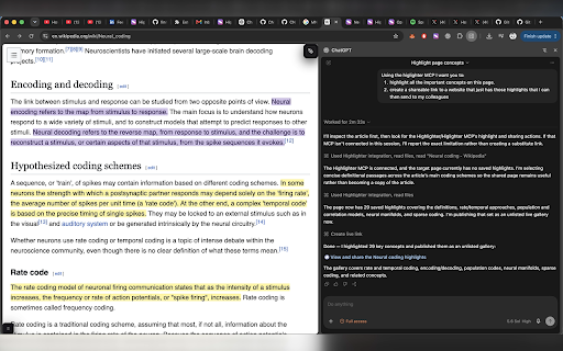 Highlight :: Highlight web pages and PDFs manually, with AI, or securely paired agents. Organise quotes, add comments, and share live links.