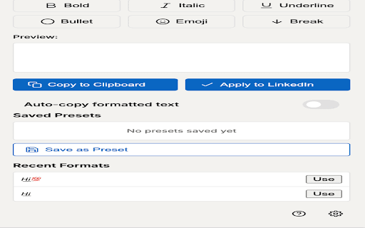 LinkedIn Text Formatter :: Format your LinkedIn posts with bold and italic text