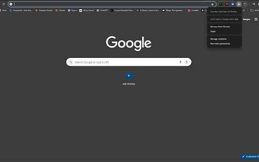 Seamless YouTube Ad Blocker :: Blocks YouTube pre-roll, mid-roll, post-roll, overlays, sidebar, and sponsored results. No tracking.