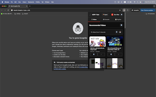 MDW Tube - YouTube Playlist Manager :: Manage YouTube playlists from your subscribed channels with smart recommendations