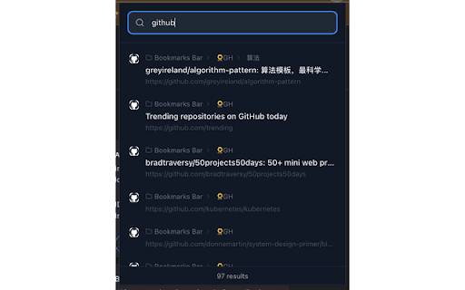 MarkHub - Lightning-Fast Bookmark Manager :: MarkHub is a local-first Chrome bookmark manager built for fast search, privacy, and bookmark health review.