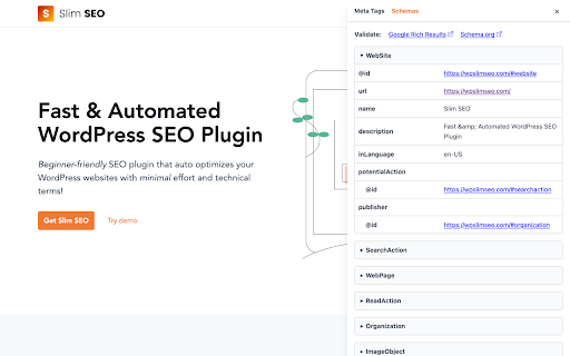 SEO Analyzer by Slim SEO :: Analyze your page and provide a SEO report.