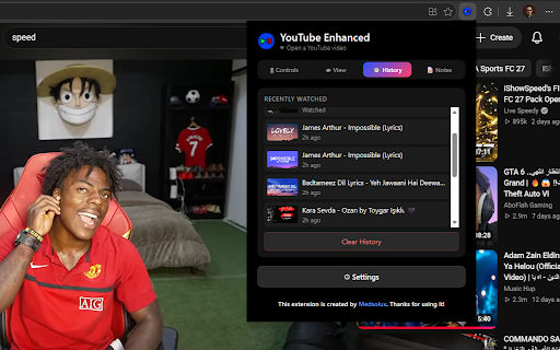 YouTube Enhanced :: Smarter playback, cleaner viewing, and better controls for YouTube.