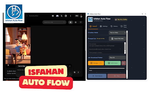 Isfahan Auto Flow :: Isfahan Auto Flow - Automation for VEO AI