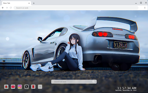 Car - Supra Live Wallpaper :: Transform your new tab with stunning live HD wallpapers of the iconic Supra, bringing the thrill of speed to your browsing expe...