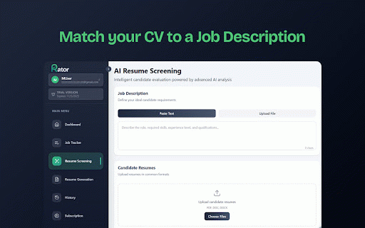 BestRator :: The easiest way to track for job opportunities from LinkedIn!