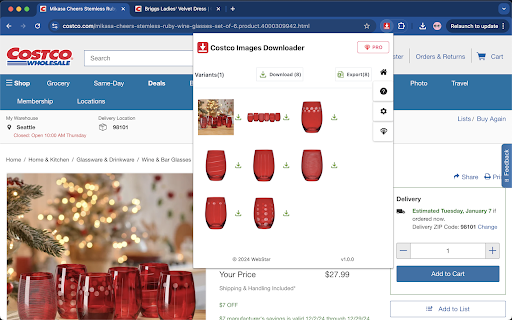 Costco Images Downloader :: Download Costco product images and videos easily with this popular tool!