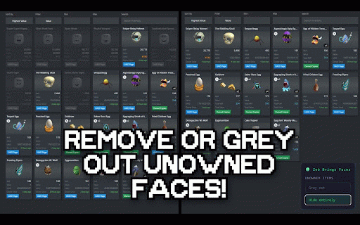 Rolimon's Face Support :: Shows missing dynamic heads/faces on Rolimons user profiles and flags stale trade ads