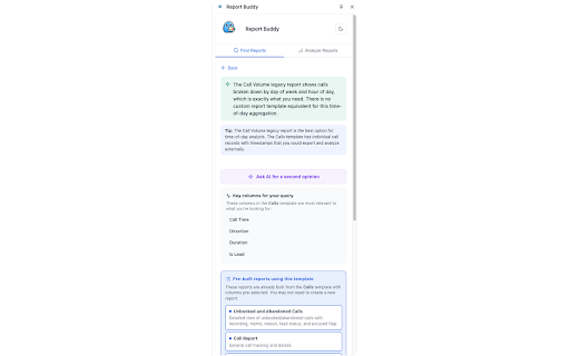 Report Buddy :: Build ServiceTitan reports with plain English, analyze exports against trade benchmarks, and highlight KPIs live.