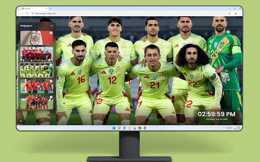Spain National Football Team Wallpapers :: Decorate your screen with official Spain National Team logos and complete team lineup wallpapers.