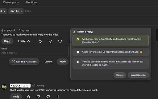 YouTube Toolkits: Thumbnail Tester, View Tags, AI Replies & More :: YouTube toolkits: Thumbnail Tester, View Tags, AI Comment Replies, and real-time Channel Insights.