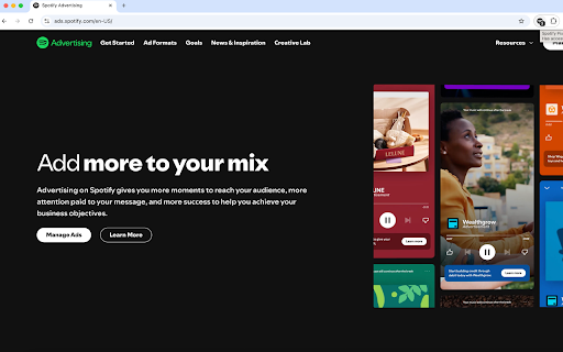 Spotify Pixel Assistant :: The Spotify Pixel Assistant operates in the background as you browse websites, detecting Spotify Pixel.
