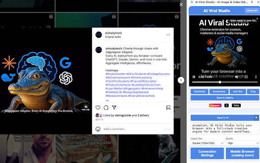 AI Viral Studio - AI Image & Video Editor & Social Media Helper :: AI-Powered Meme Creation and Social Media Sharing