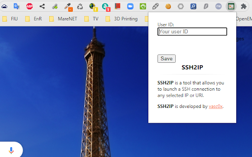 SSH to IP :: Highlight an IP and right click to SSH to it
