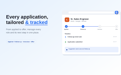 ApplyIn AI Agent :: Autofills job applications using your resume